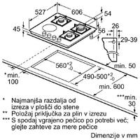 Kombinirana kuhalna plošča Bosch PSY6A6B20