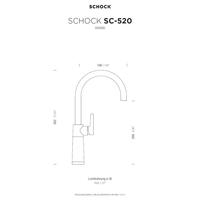 Kuhinjska armatura Schock SC-520 555000 Nero