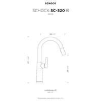 Kuhinjska armatura Schock SC-520 555120 Nero