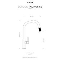 Kuhinjska armatura Schock Talinos 545120 EDM