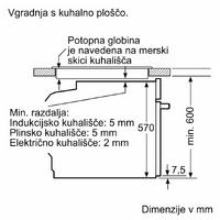 Vgradna pečica Bosch HBG578ES3