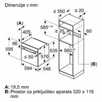 Vgradna pečica Bosch HBG578ES3