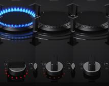 Plinska kuhalna plošča Electrolux KGG643753K