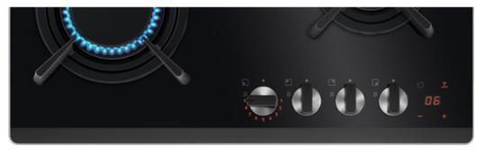 Plinska kuhalna plošča Electrolux KGG643753K