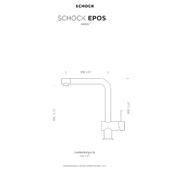 Kuhinjska armatura Schock EPOS 540027 Puro