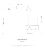 Kuhinjska armatura Schock LAIOS 517120 Gunmetal