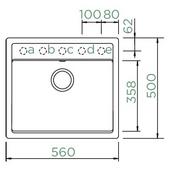 Pomivalno korito SCHOCK Mono N-100 FB Silverstone