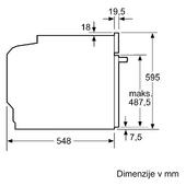 Vgradna pečica Bosch HBG7741B1