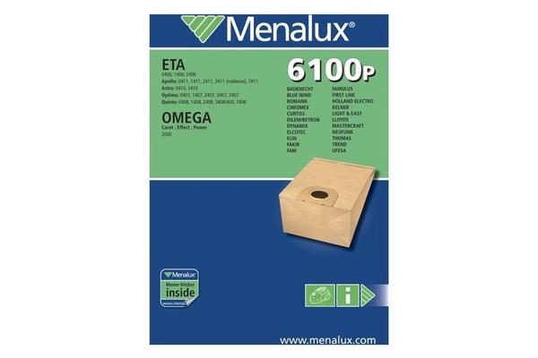 Vrečke za sesalnik Menalux 6100P